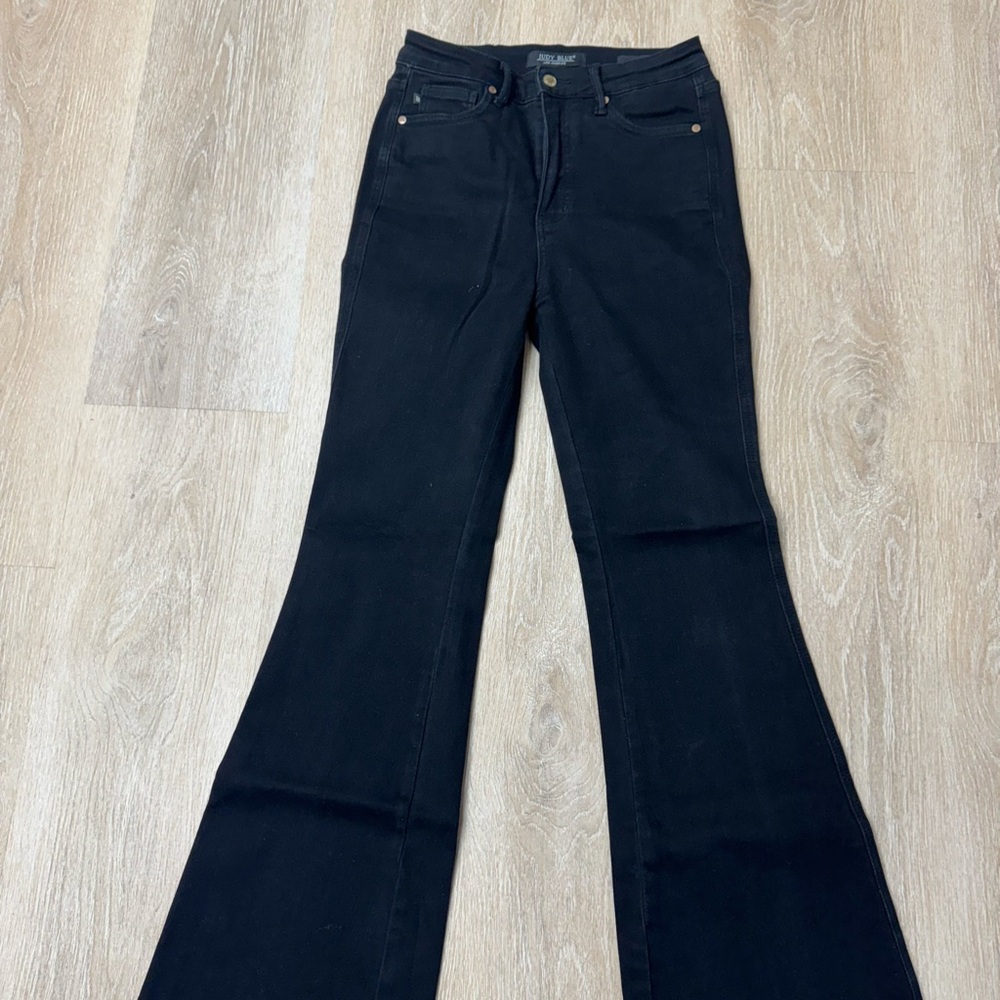Judy Blue Black Flare Jeans
